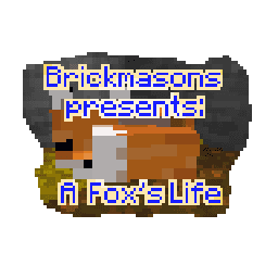 The logo for A Fox's Life, a Minecraft map for 1.17.1 by LegoBro on MCCreations
