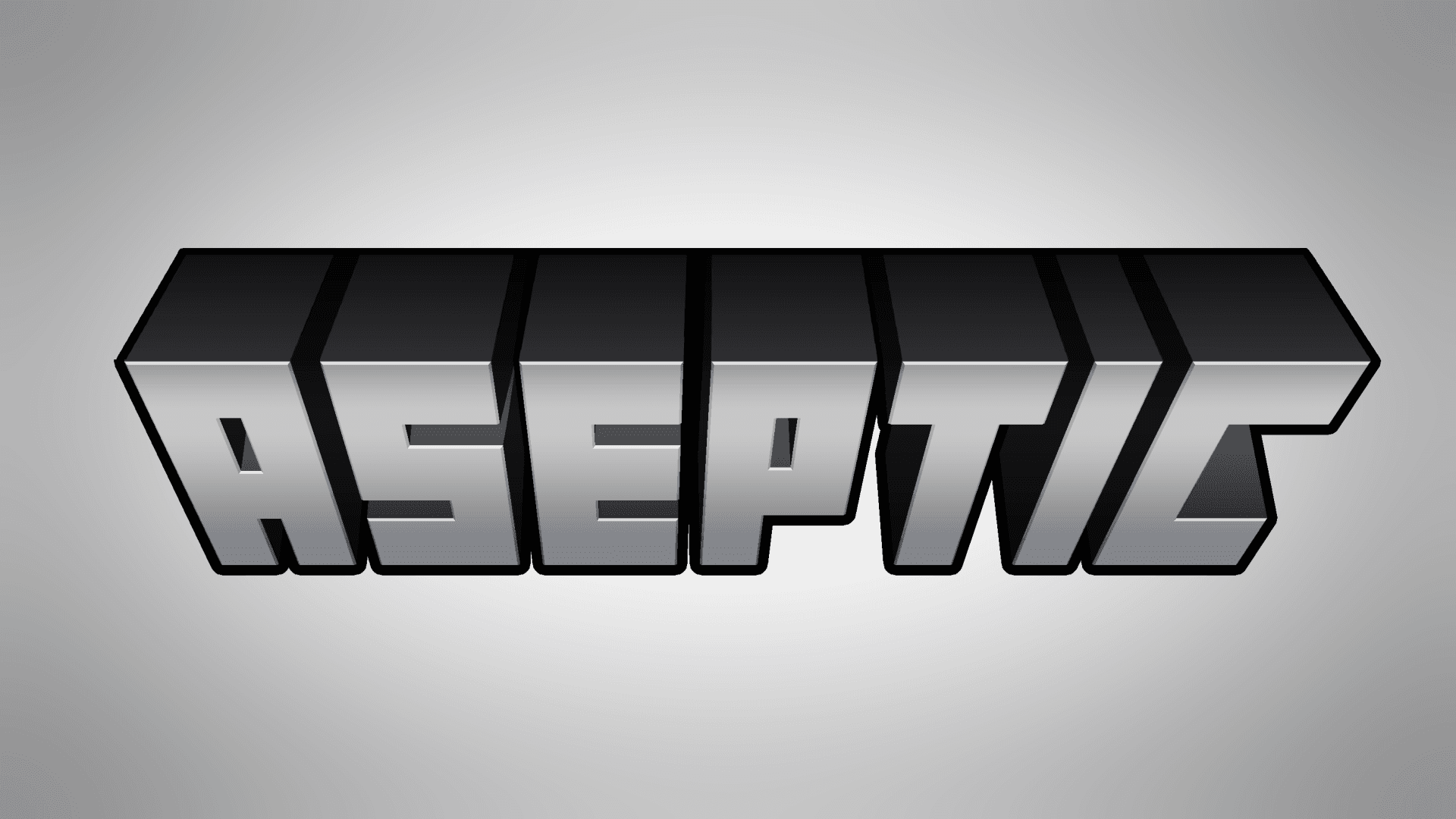 The logo for Aseptic, a Minecraft map for 1.18.1 by FingerMaps on MCCreations