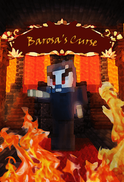 The logo for Barosa's Curse, a Minecraft map for 1.19.3 by TheWorfer27 on MCCreations
