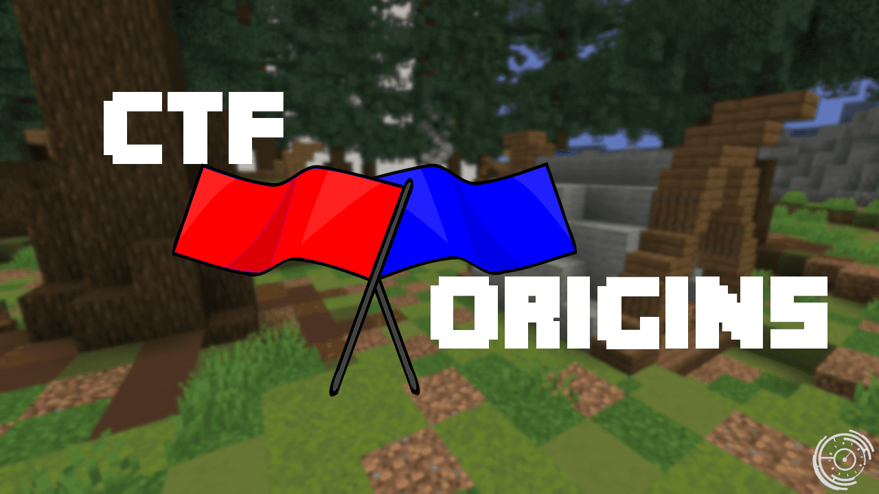 The logo for CTF Origins, a Minecraft map for  by Cipher Studios on MCCreations