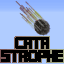 The logo for Catastrophe, a Minecraft map for  by ErrorCraft on MCCreations