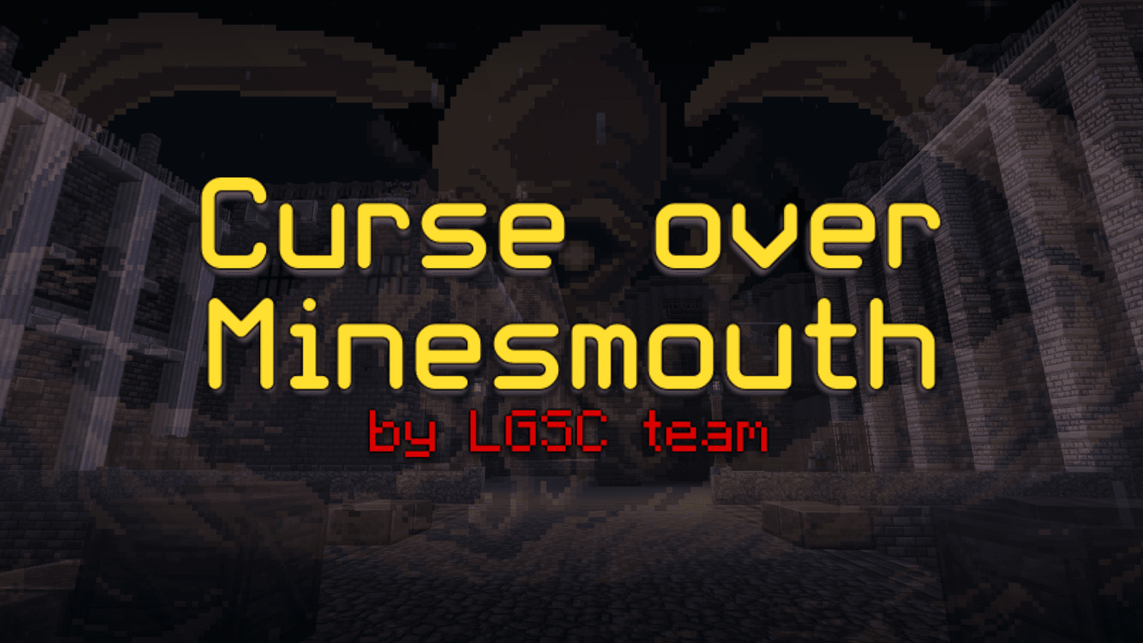 The logo for Curse over Minesmouth, a Minecraft map for 1.17.1 by LGSC team on MCCreations