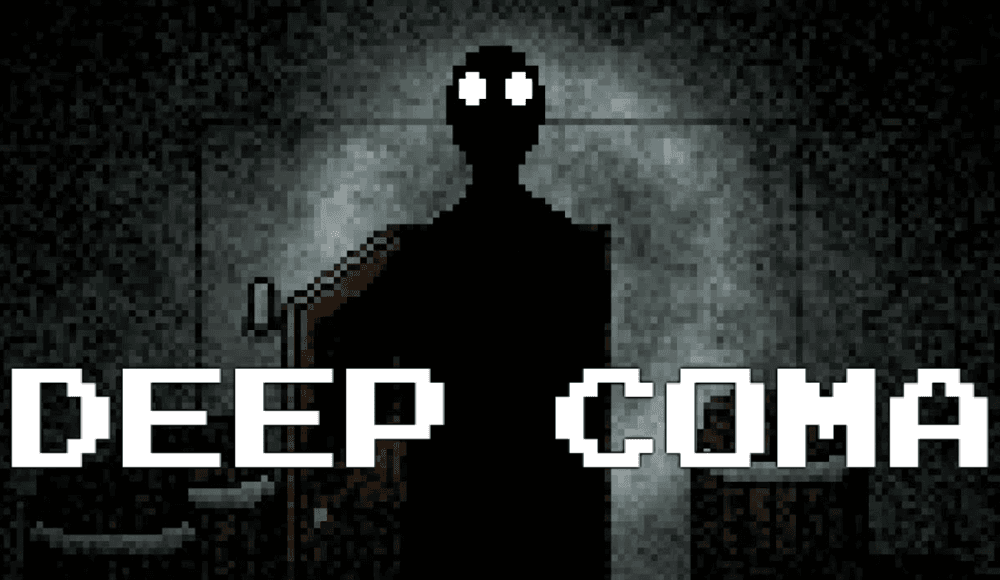 The logo for DEEP COMA, a Minecraft map for 1.14.4 by SeriousCraft on MCCreations