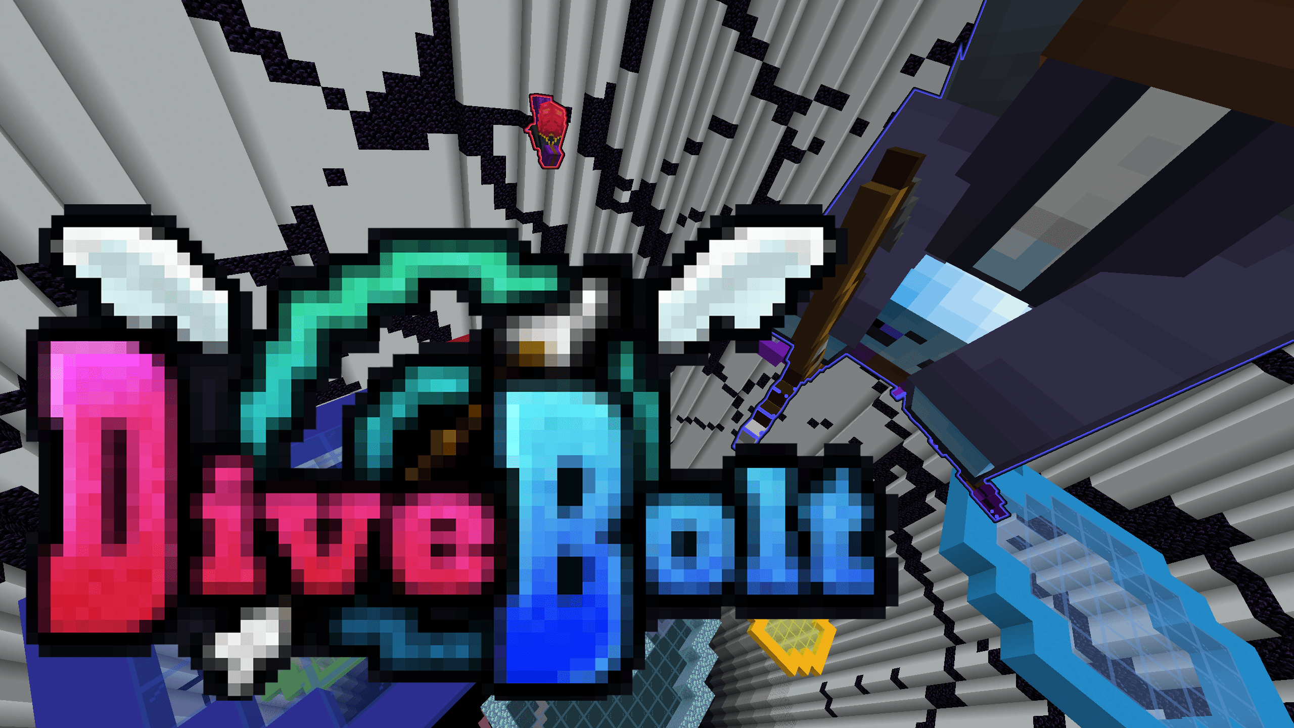The logo for DiveBolt, a Minecraft map for 1.19+ by Jackelton on MCCreations