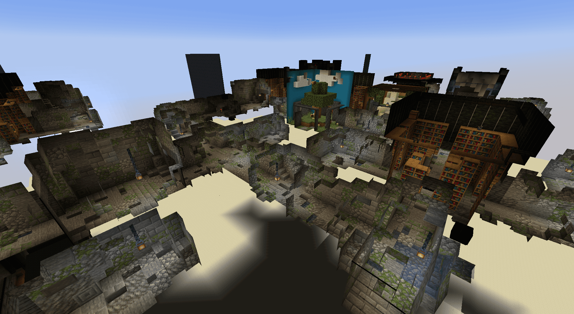 The logo for DunGen - A Demo, a Minecraft map for 1.18.2 by LunaEclipse4304 on MCCreations