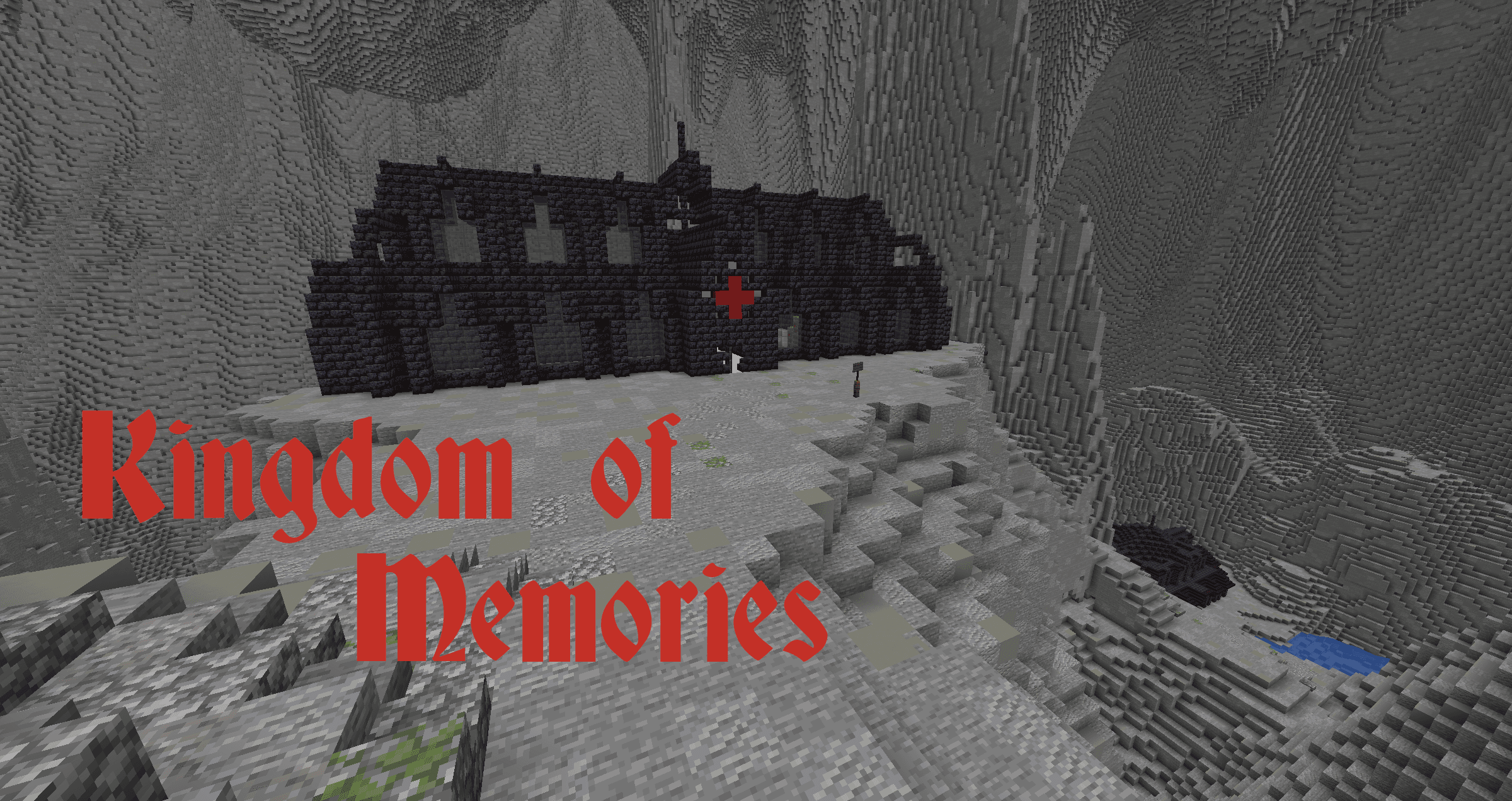 The logo for Kingdom of Memories, a Minecraft map for  by Cipher Studios on MCCreations