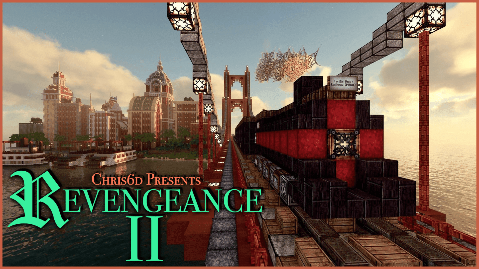 The logo for Revengeance II, a Minecraft map for 1.20.1 by Chris6d on MCCreations
