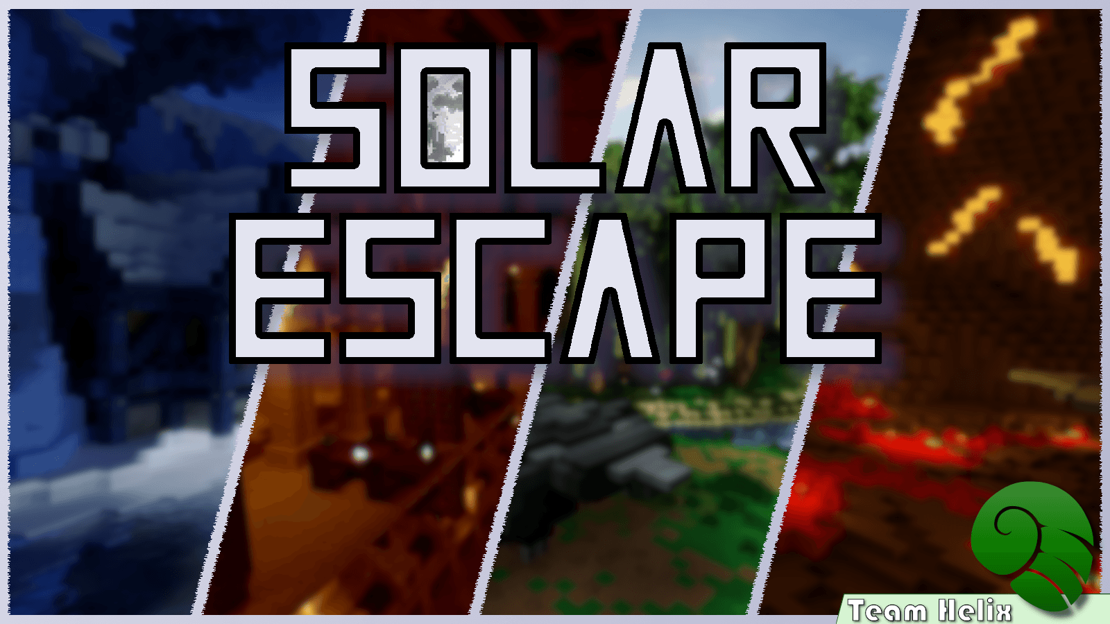 The logo for Solar Escape, a Minecraft map for 1.19.2 by Team Helix on MCCreations