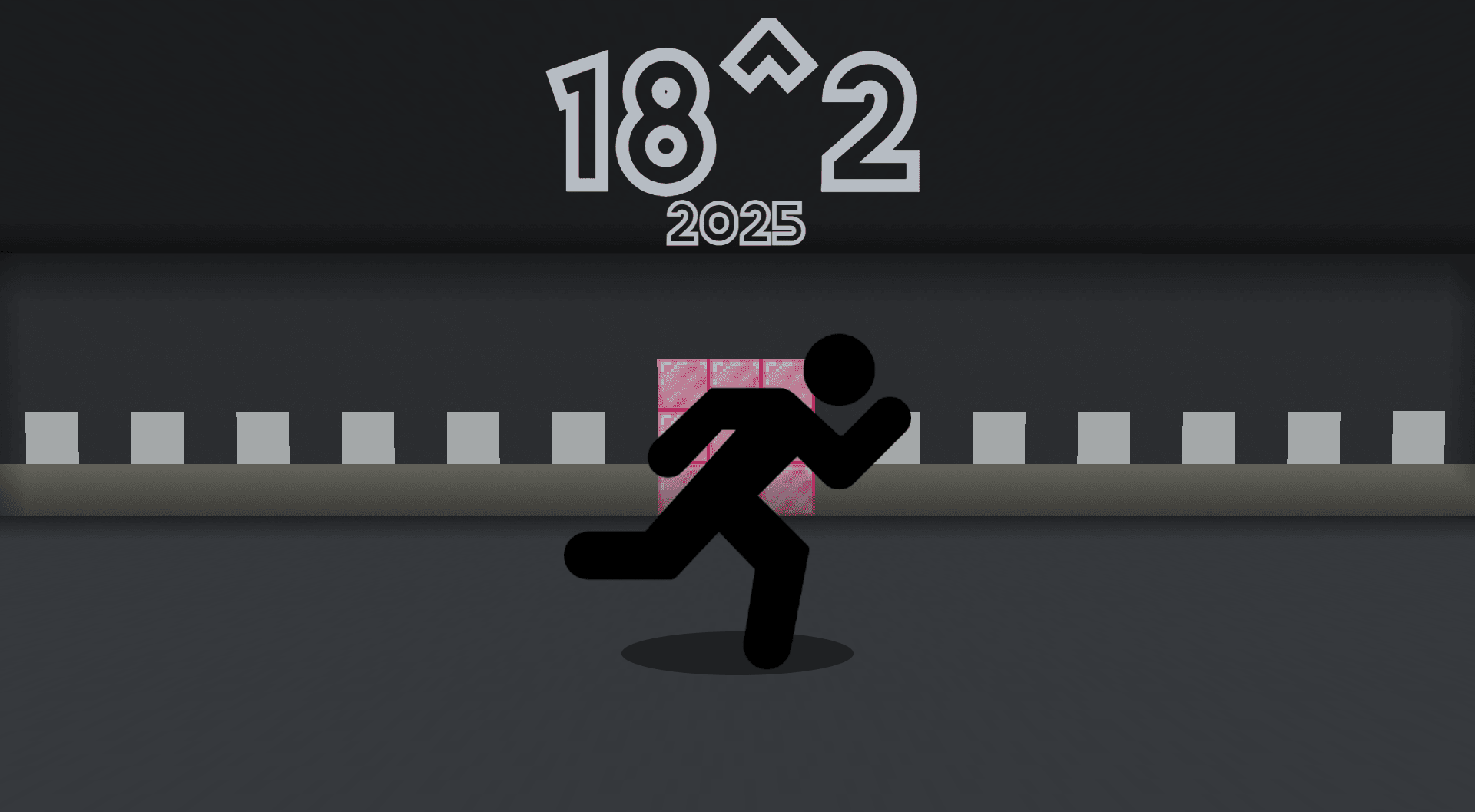 The logo for EighteenSquared 2025, a Minecraft map for 1.21.4 by Henzoid on MCCreations