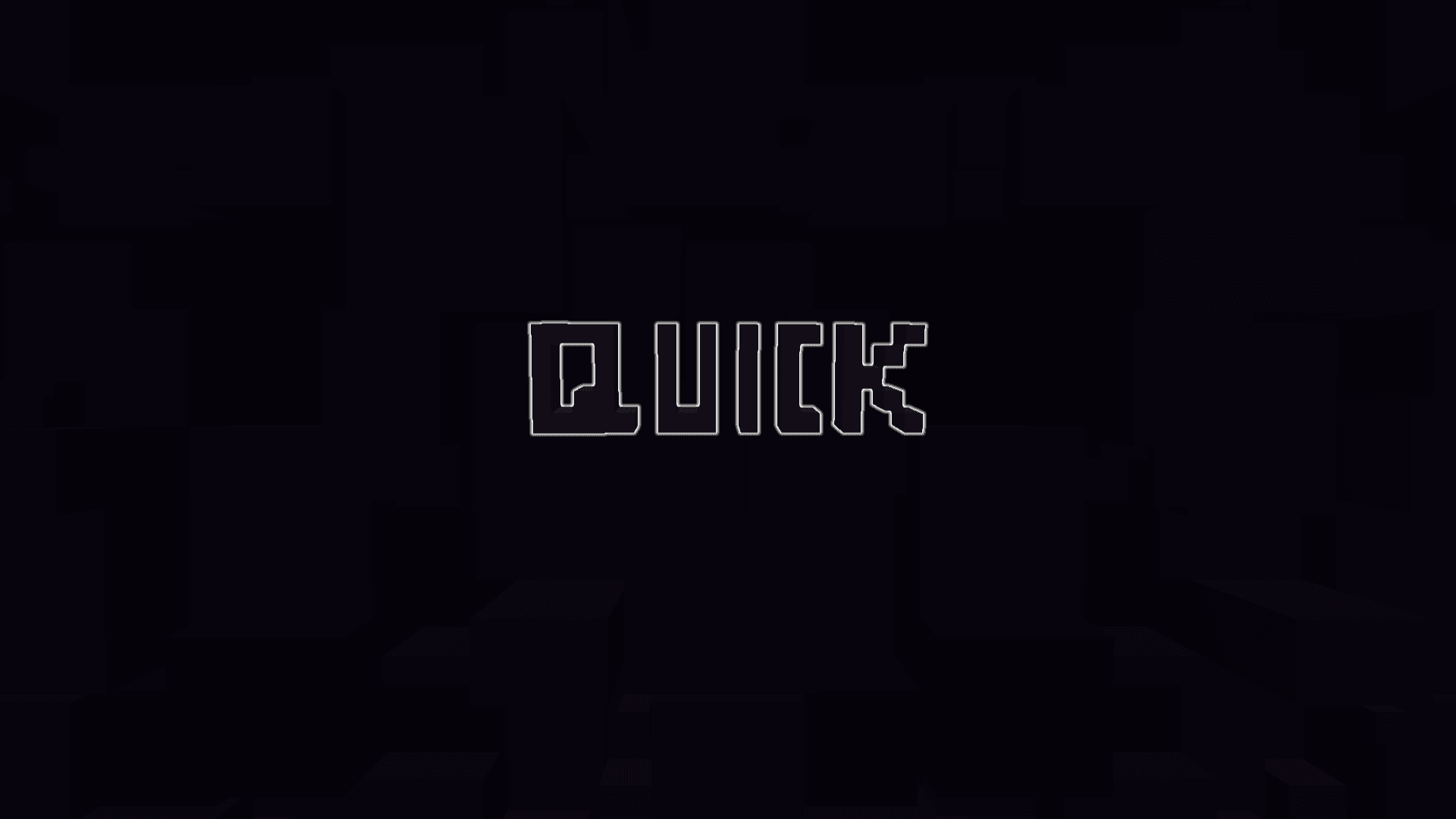 The logo for QUICK (Planet Pengwolf), a Minecraft map for 1.21.4 by Spark Games on MCCreations