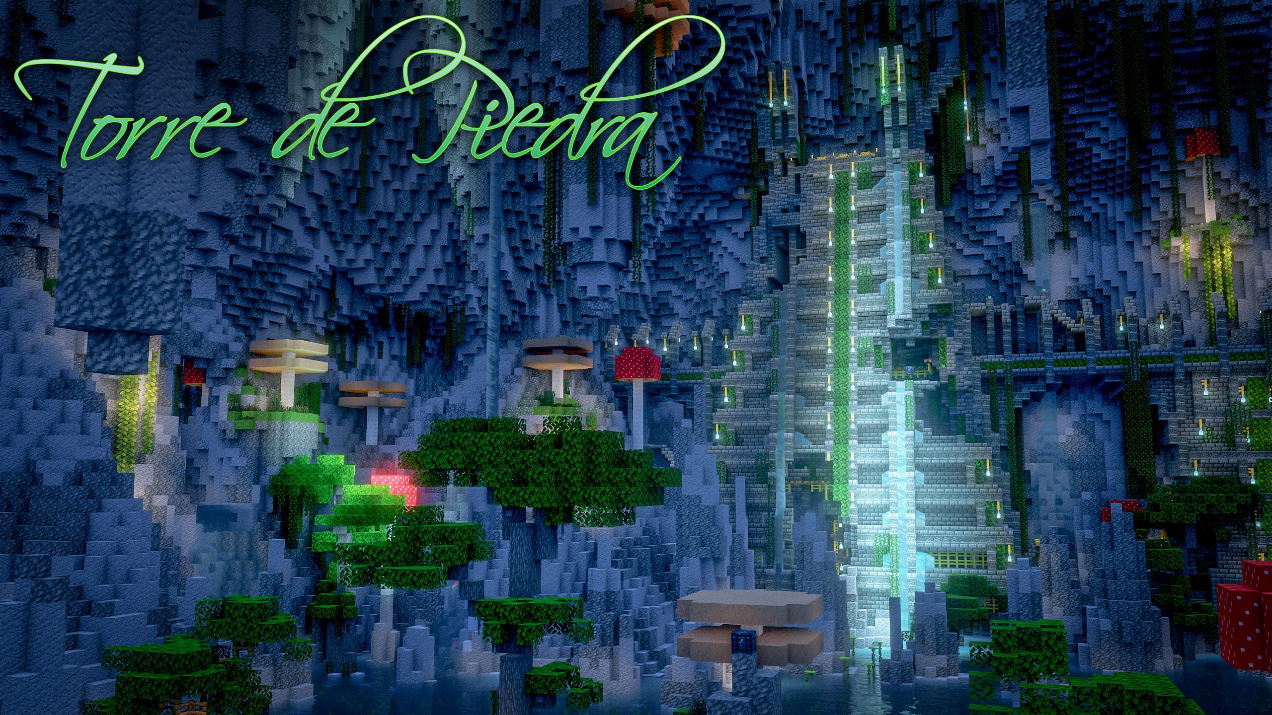 The logo for Torre de Piedra, a Minecraft map for 1.21.1 by Narfu on MCCreations