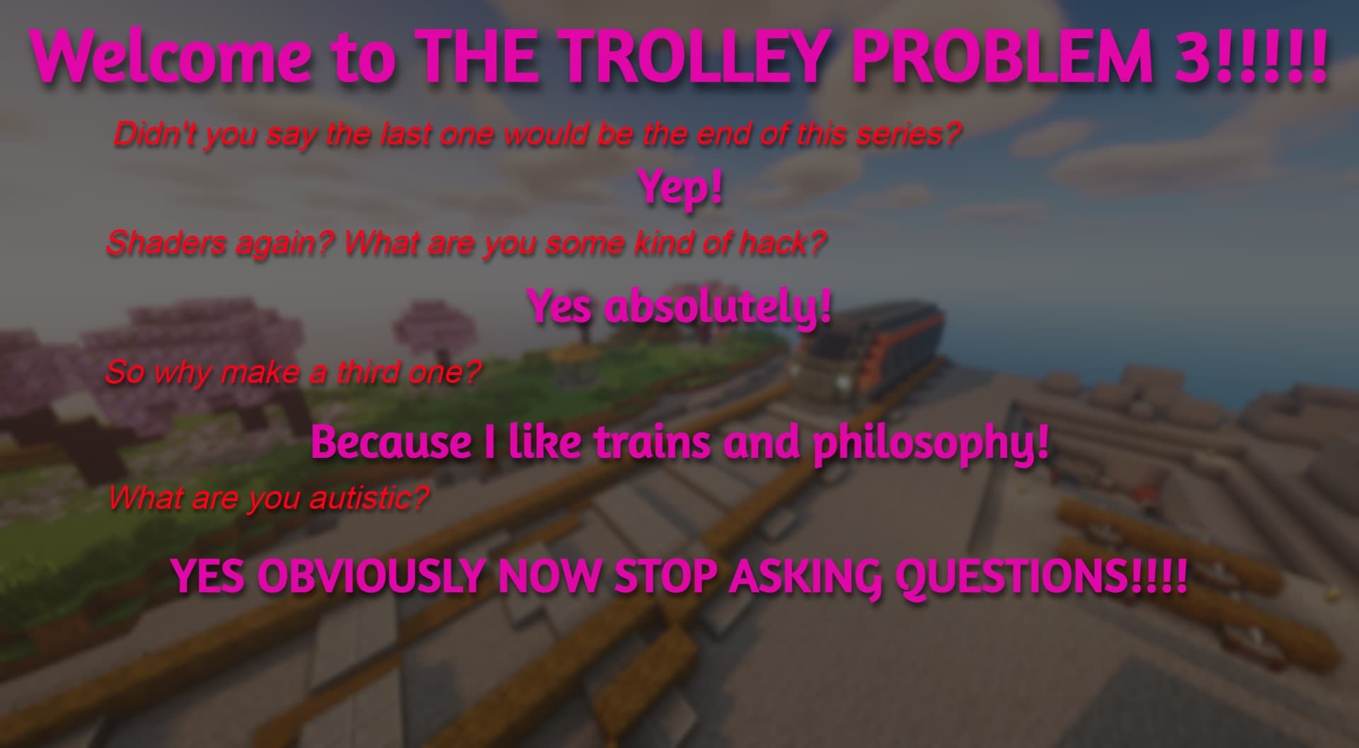 Image 2 of 4 for The Trolley Problem 3