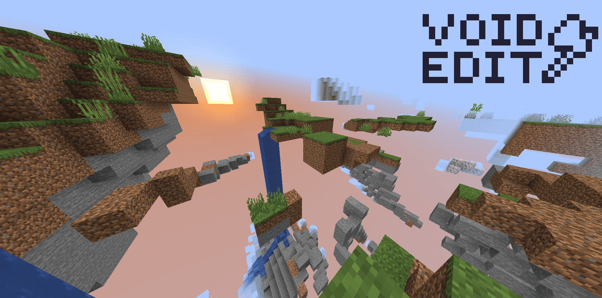 The logo for Void Edit, a Minecraft datapack for 1.21.4 by Codzilla on MCCreations