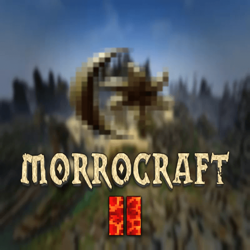 The logo for MorroCraft 16x16, a Minecraft resourcepack for 1.13-1.17.1 by SeriousCraft on MCCreations