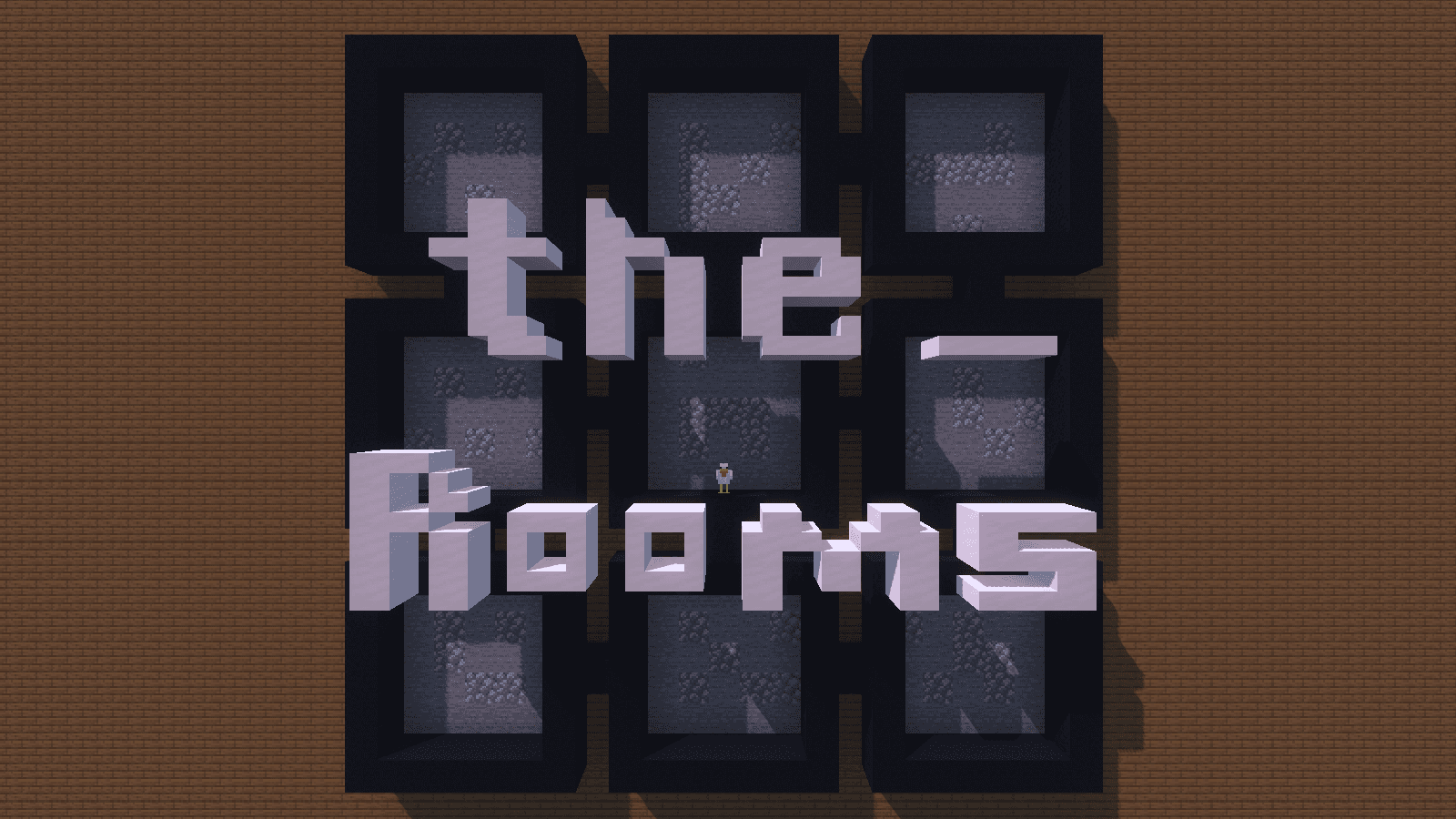The logo for the_Rooms, a Minecraft map for 1.15.2 by colbycoded on MCCreations