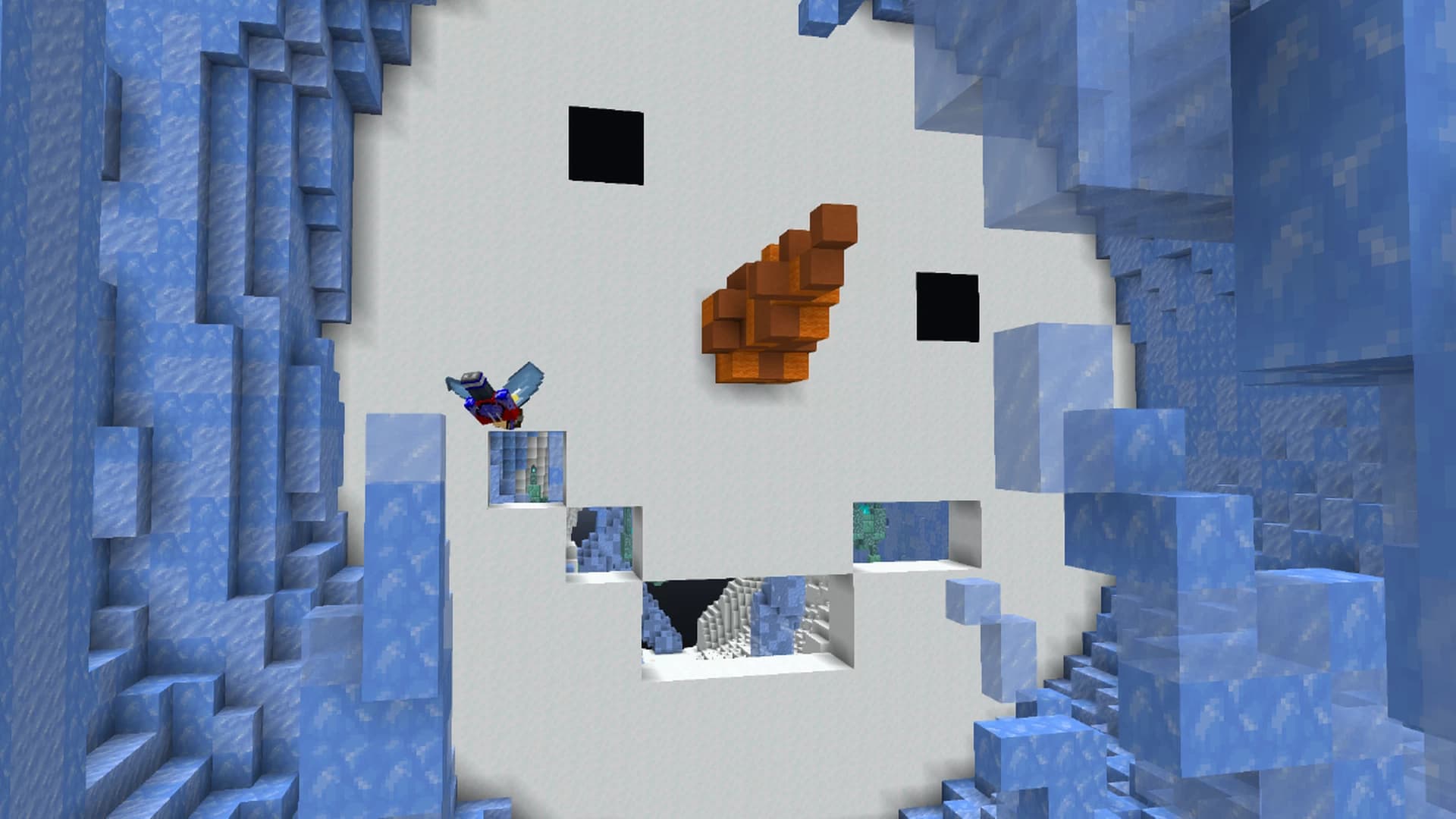 The logo for Elytra Factory, a Minecraft map for 1.21 by Supersette on MCCreations