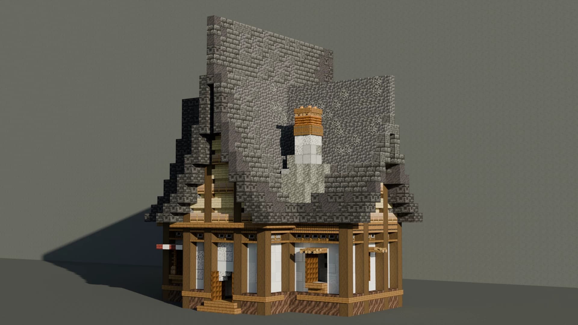Image 3 of 20 for Minecraft 20 Medieval House Bundle