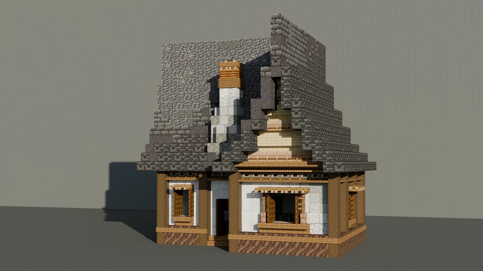 Image 5 of 20 for Minecraft 20 Medieval House Bundle