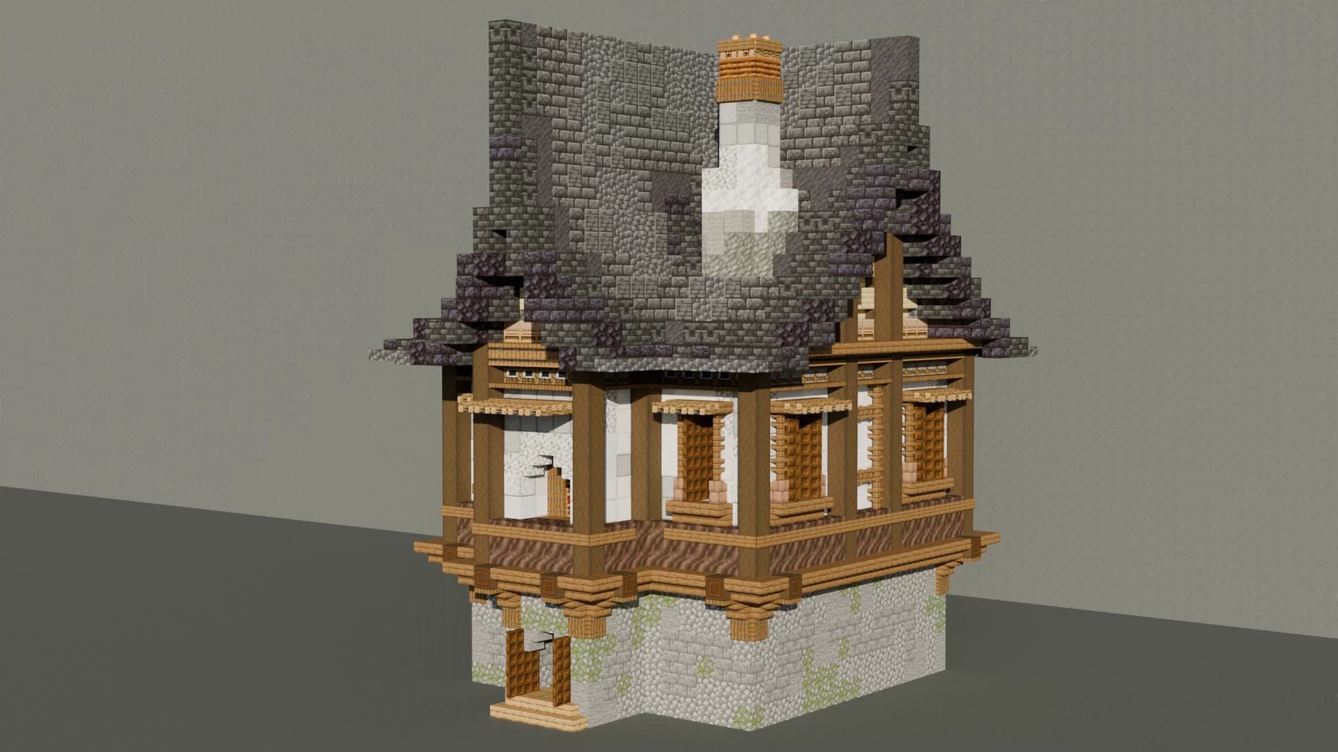 Image 8 of 20 for Minecraft 20 Medieval House Bundle