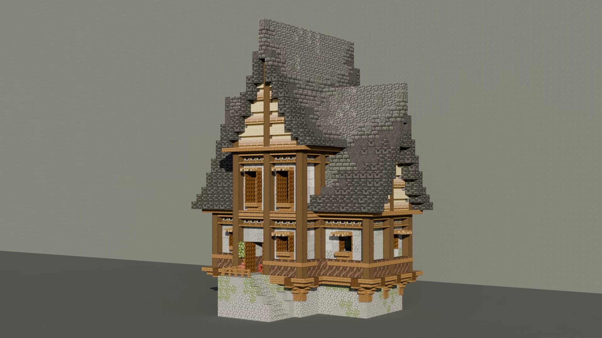Image 10 of 20 for Minecraft 20 Medieval House Bundle