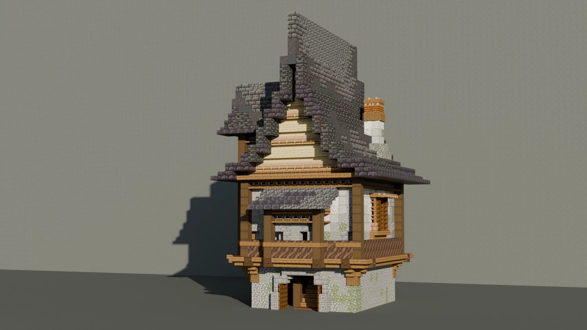 Image 12 of 20 for Minecraft 20 Medieval House Bundle