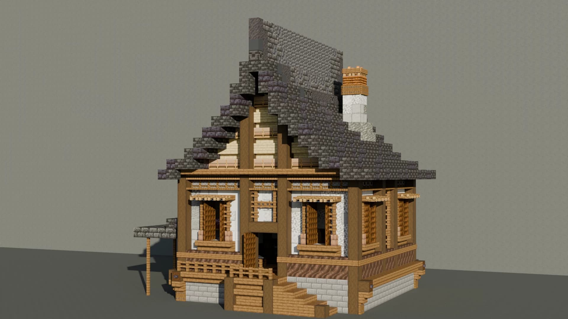 Image 14 of 20 for Minecraft 20 Medieval House Bundle