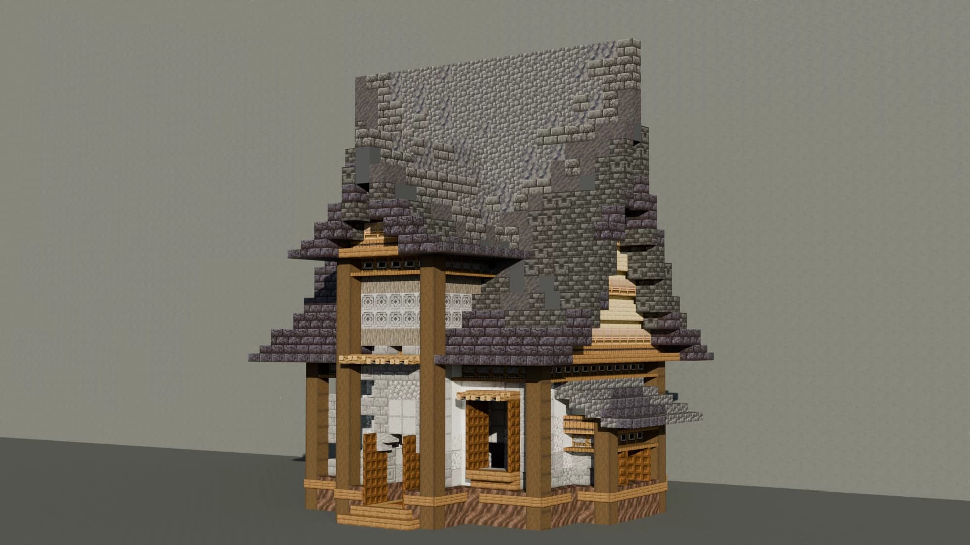 Image 16 of 20 for Minecraft 20 Medieval House Bundle