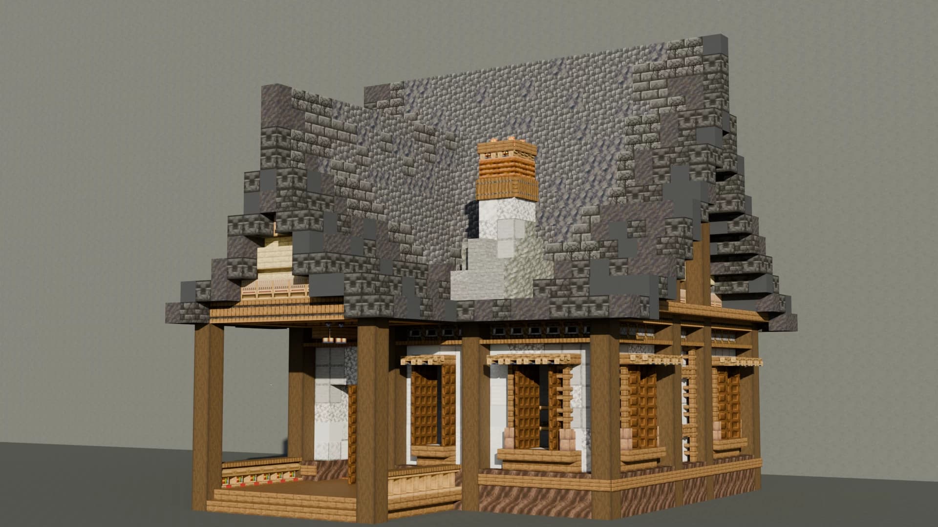 Image 17 of 20 for Minecraft 20 Medieval House Bundle