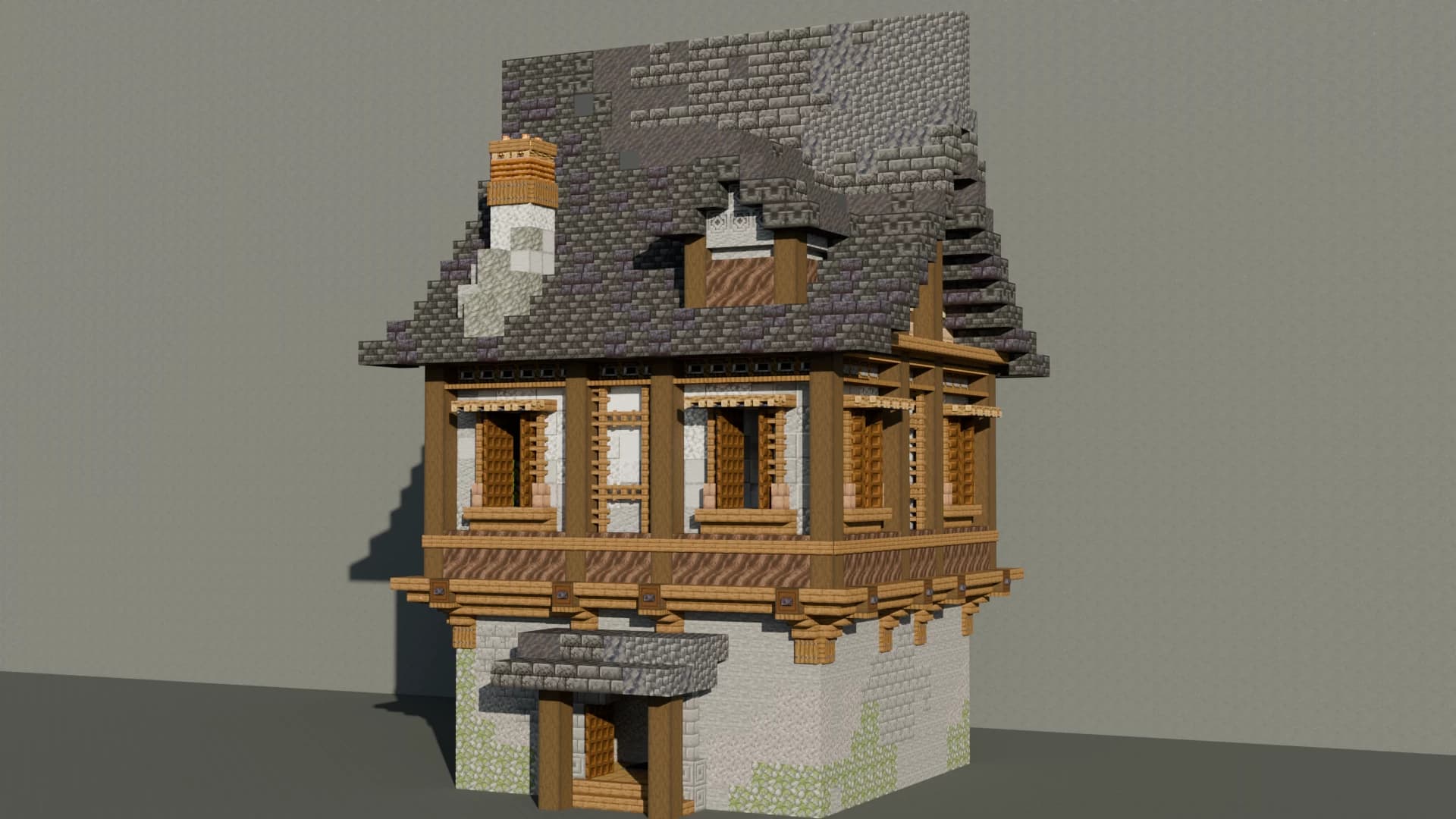 Image 18 of 20 for Minecraft 20 Medieval House Bundle