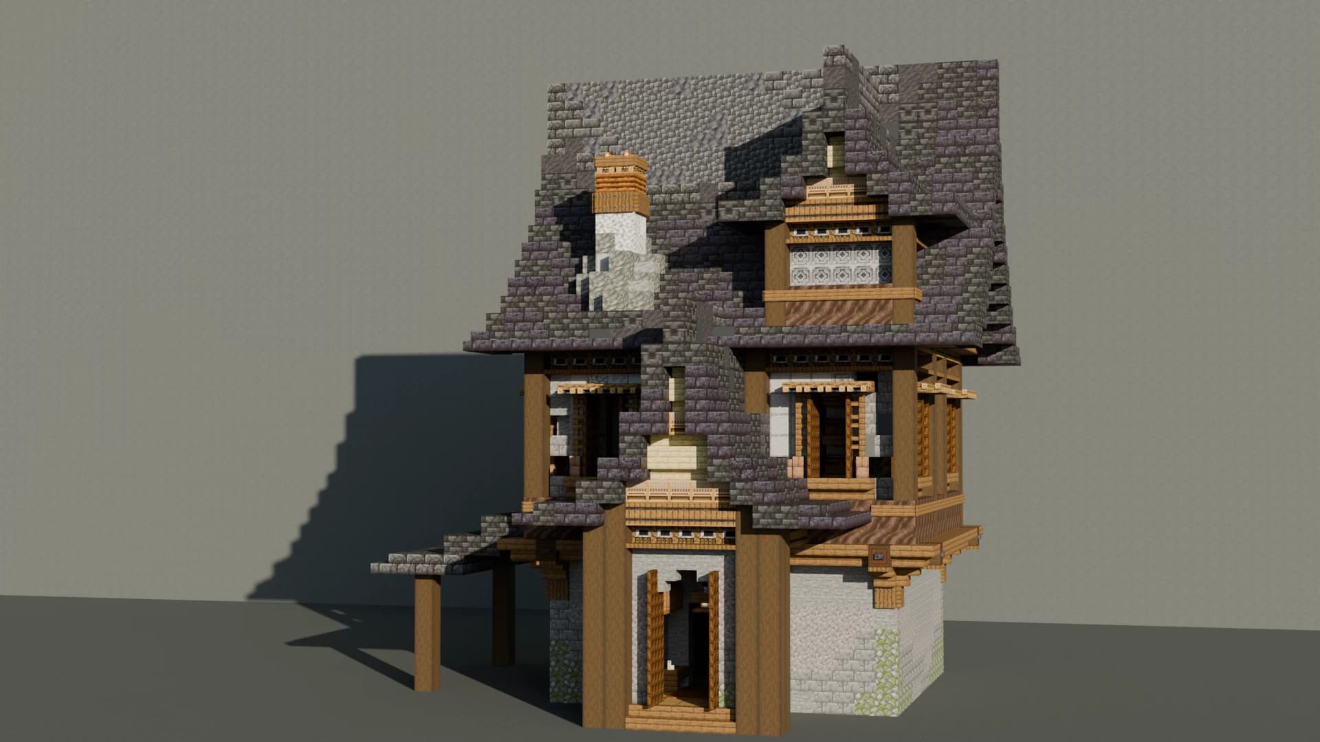 Image 20 of 20 for Minecraft 20 Medieval House Bundle